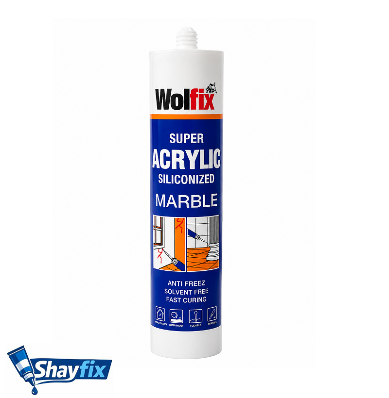 چسب ماربل شیت Wolfix ولفیکس ۵۰۰ گرمی